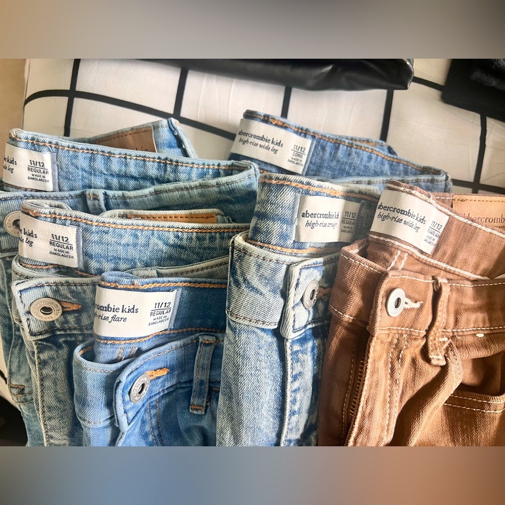 Abercrombie Kids Girls Pants 11/12